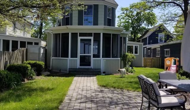Newly Renovated Private Beach Front Property In Heart of Sylvan Beach!