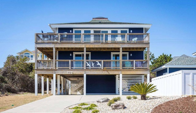 Newly Renovated Semi-Oceanfront Duck Home w/Pool