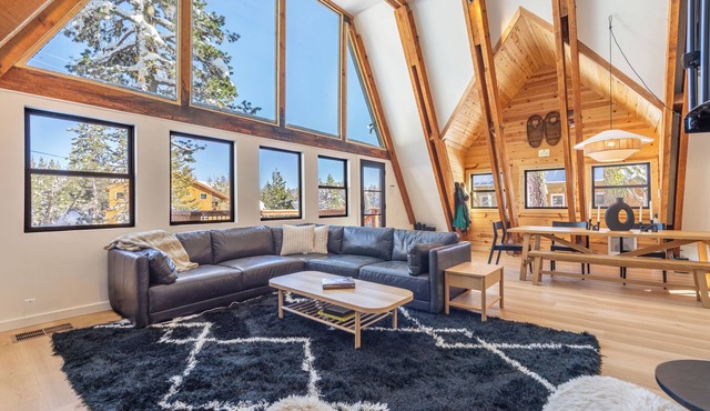 Newly Renovated Tahoe A-Frame in Serene Lakes Neighborhood