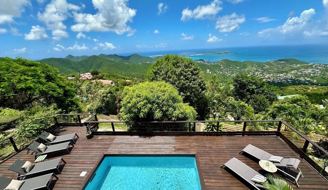 NEWLY RENOVATED! Villa Paradis ~ a true jungle oasis.