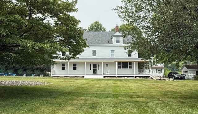 Newly Restored Farmhouse on 32-Acre Farm in the Hudson Valley