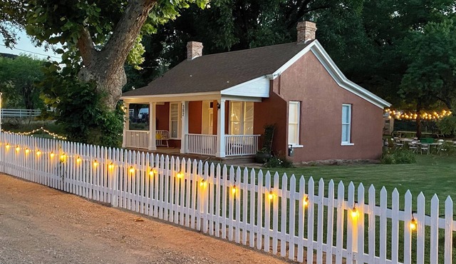 Newly restored historical cottage near Zion National Park.