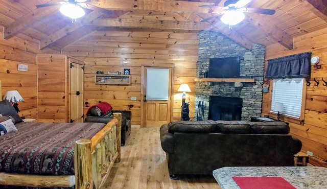 Newly updated cabin, 10 min to pkwy in Pigeon Forge. Screen porch, hot tub,WiFi.