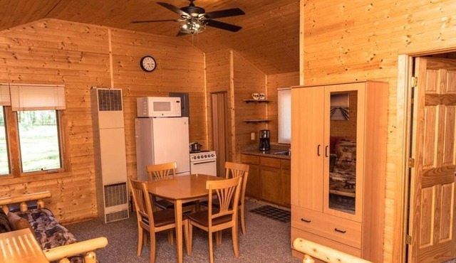Newly updated knotty pine cabin, within walking distance from Houghton Lake.