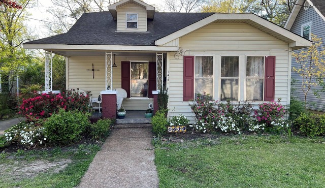 NEWLY Updated~Quiet,3-BR,2-BA Home~Jonesboro. Dog friendly. 1 mile from downtown