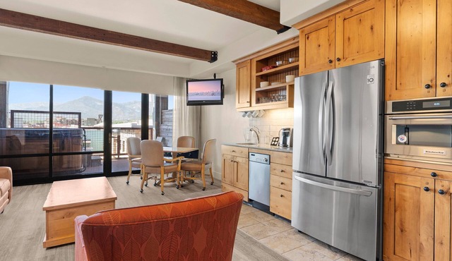Newpark 306-A | Private Hot Tub | Kitchenette | Olympic Park & Mtn View | Fireplace | Pool & Hot Tub