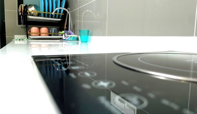 Nice 3-bedroom condo with beautiful and fun swimming pool in North Kuala Lumpur