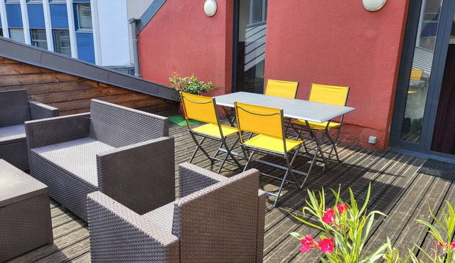 Nice 54m² With Terrace In The Heart Of Nantes