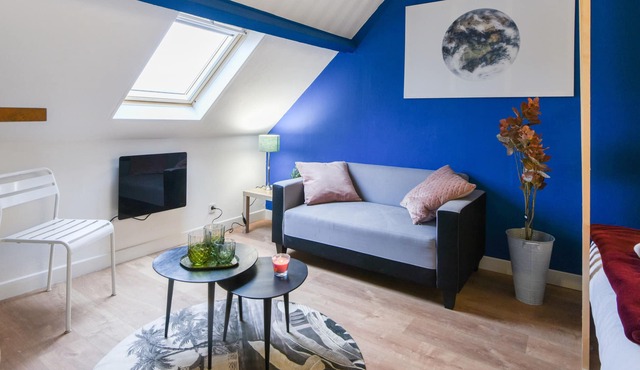 Nice and cosy studio at the foot of the metro in Lille Fives - Welkeys