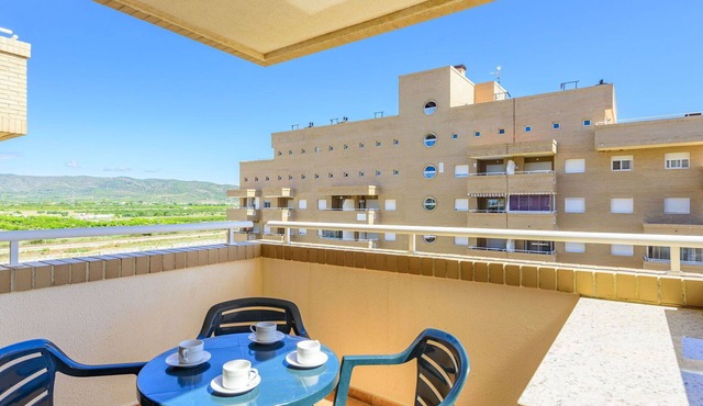 Nice apartment for 6 guests with WIFI, pool, TV and terrace