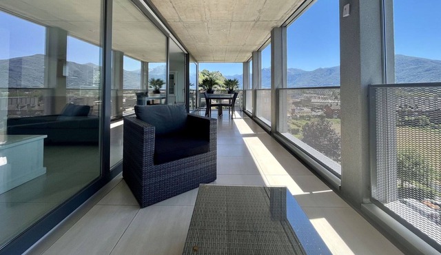 Nice apartment for 4 people with WIFI, TV, terrace, panoramic view and parking