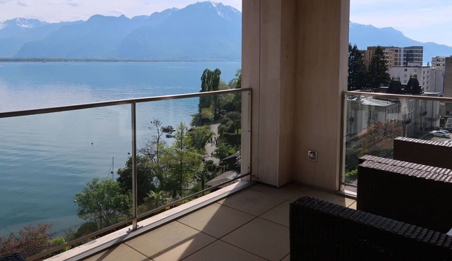 Nice apartment for 4 guests with WIFI, hot tub, A/C, pool, TV, balcony, panoramic view and parking
