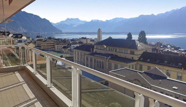 Nice apartment for 5 guests with WIFI, TV, balcony, pets allowed and panoramic view