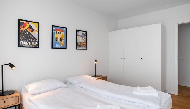 Nice apartment for 6 guests with WIFI, TV, balcony and pets allowed