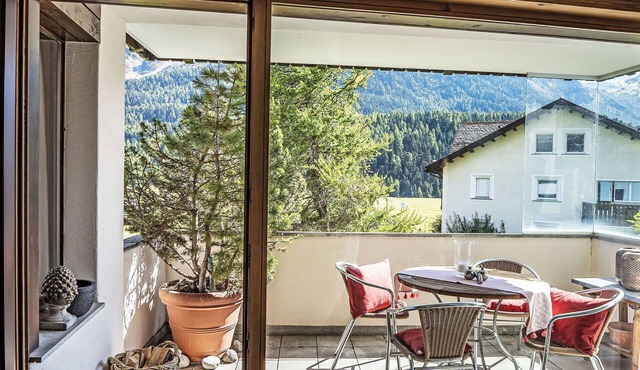 Nice apartment for 4 people with WIFI, TV, balcony, pets allowed and panoramic view