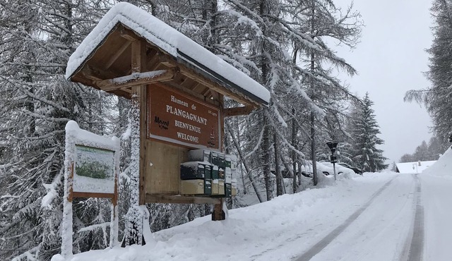 Nice Chalet LEON located in Plangagnant (1650 m) La PLAGNE - LA ROCHE chairlift