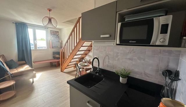 Nice duplex in quiet Grenoble suburb, 10 minutes from campus