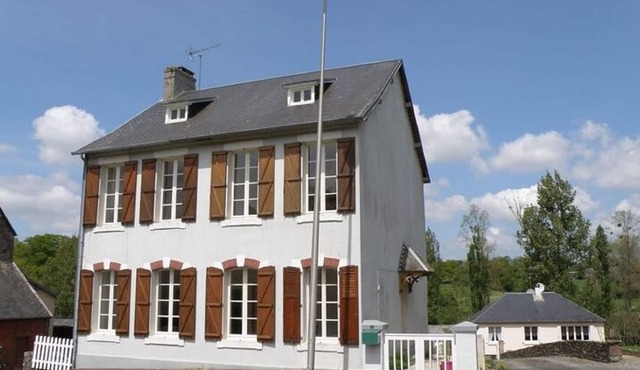 Nice holiday home in Hambye with parking