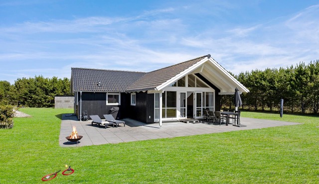 Nice home in Jerup with sauna