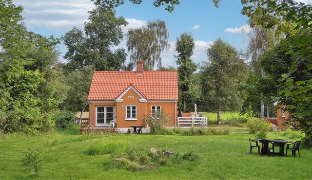 Nice home in Knebel with kitchen