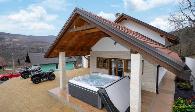 Nice home in Krasno with house a panoramic view