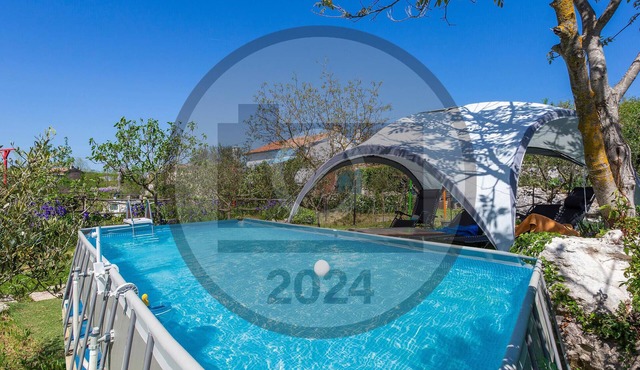 Nice home in Labin with house a panoramic view