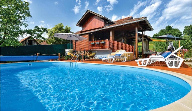 Nice home in Marija Gorica with 4 Bedrooms, WiFi and Outdoor swimming pool