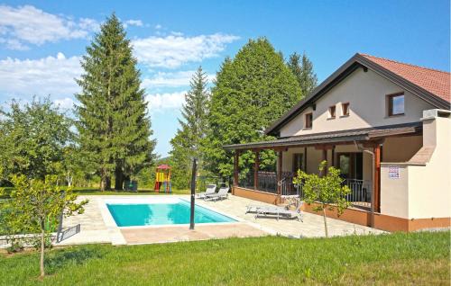 Nice Home In Ogulin With Sauna