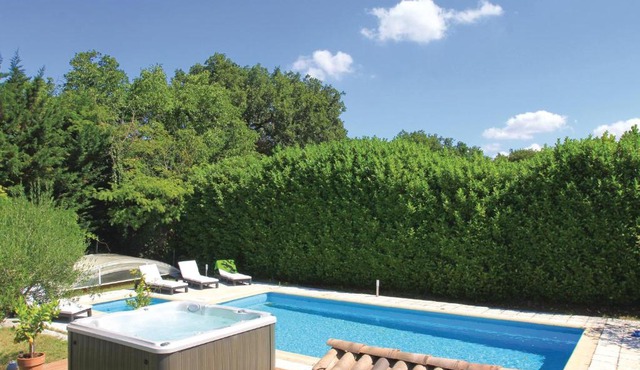 Nice home in Puygiron with Jacuzzi, Sauna and Outdoor swimming pool