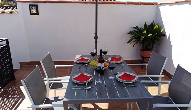 Nice house with large solarium in Cordoba