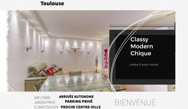 Nice modern flat in Toulouse city centre