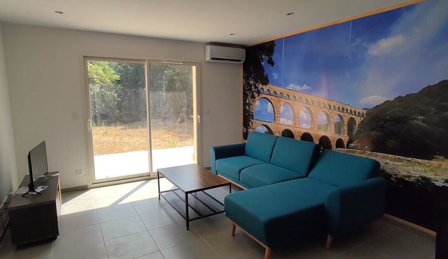 Nice New House With Terrace And Garden