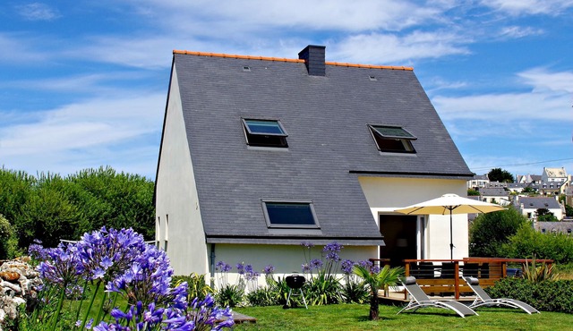 Nice new house 3 * magnificent sea view - Calm and tranquility - Wifi/Canalsat