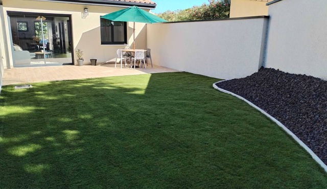 Nice new house for family vacations or business trips