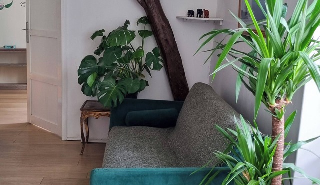 Nice, quiet apartment, train station 5 minutes away, ideal for families and groups of friends!