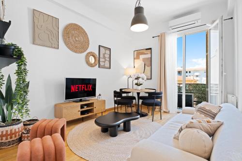 Nice Renting - ARSON - Chic & Modern Design 2-Bedroom AC Port Nice