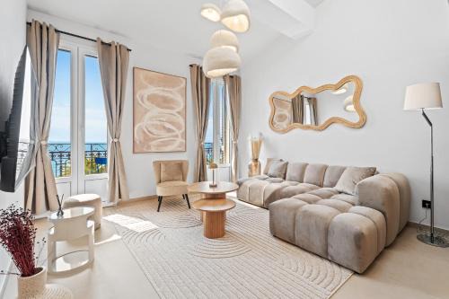 Nice Renting - PROMENADE - Luxury Loft Sea View Balcony Top Floor