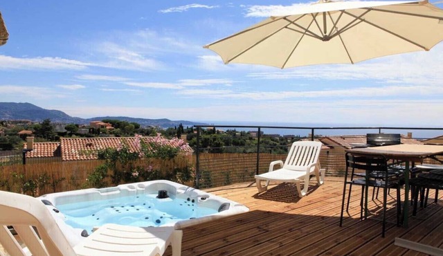 NICE-SPA-Sea view-Garden-8 People