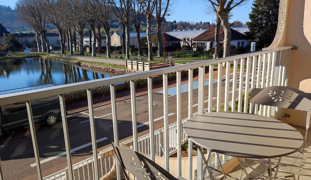 Nice studio for 2 or more people with view of small lake