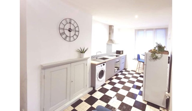 Nice studio with exterior just renovated in the heart of Cantal