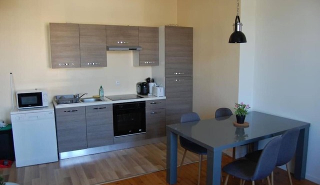 Nice T3 near Clermont-FD train station/Air conditioning