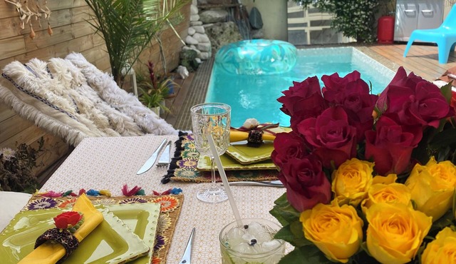 Nice town house, 4 mn from Bordeaux Rive droite Private swimming pool