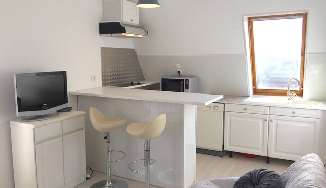 Nice two rooms in Cabourg-plage. Between thalassotherapy and golf, Héloise stays