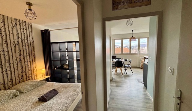 Nice view 500m from the spa