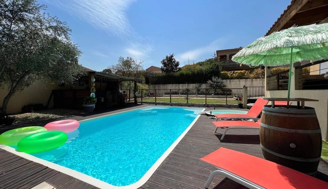 Nice villa, 20 minutes from the beaches and 5 minutes from the A9 motorway