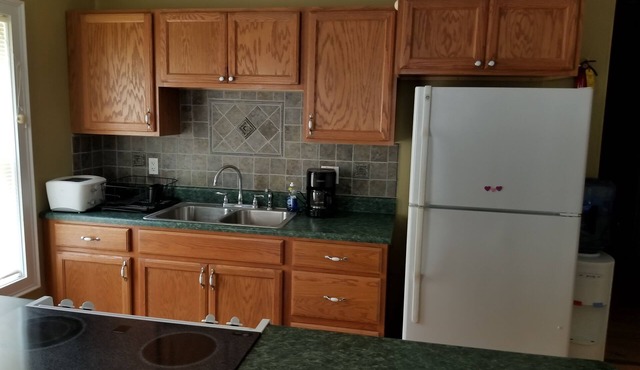 Nicely Renovated 2 BR 1 Bathroom house nestled among 160 acres of forested land