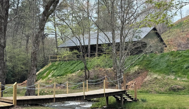 Nick's House on Beautful Cowee Creek