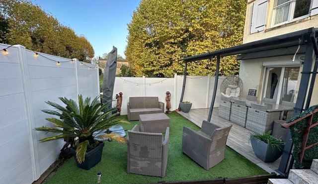 Nid douillet avec terrasse