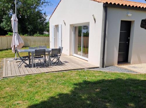 NidBleu17 Maison neuve entre océan et campagne