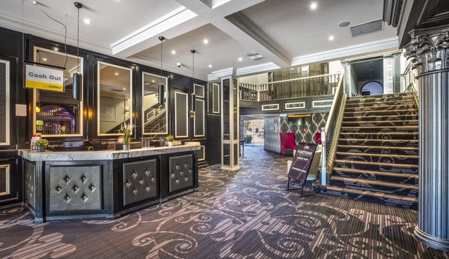 Nightcap at Skyways Hotel